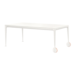 MAGIS table avec roues BIG WILL 240 x 115 cm