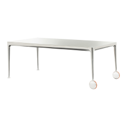 MAGIS table avec roues BIG WILL 240 x 115 cm