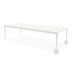 MAGIS table avec roues BIG WILL 280 x 125 cm