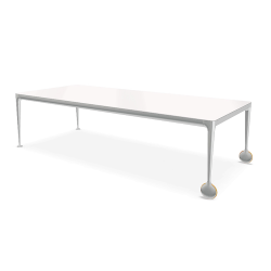 MAGIS table avec roues BIG WILL 280 x 125 cm