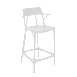 KARTELL tabouret A.I. STOOL RECYCLED H 65 cm