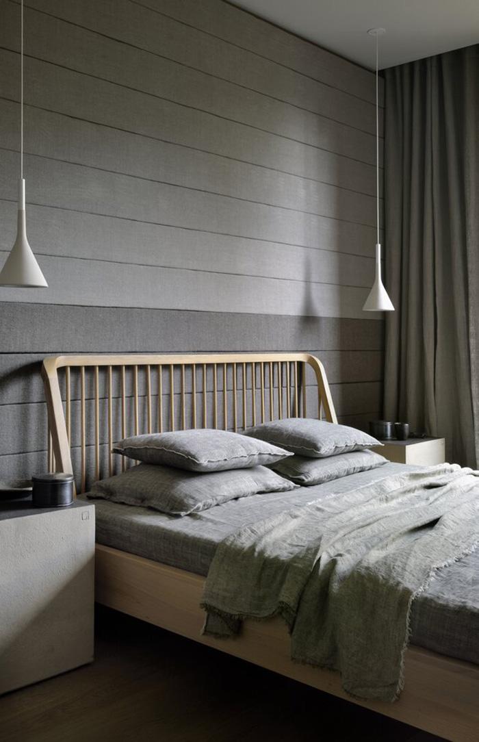 ETHNICRAFT lit SPINDLE pour matelas de 180x200 cm