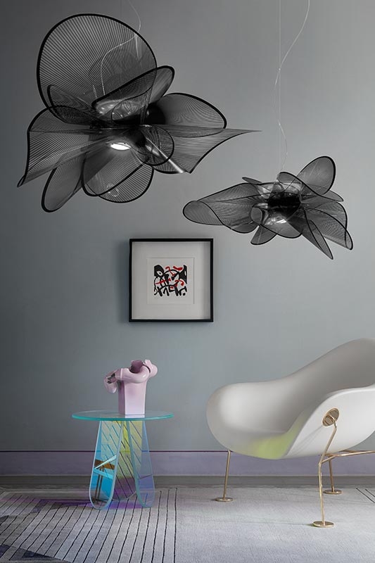 SLAMP lampe à suspension LA BELLE ÉTOILE ETOILE BLACK