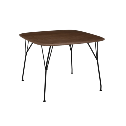 KARTELL table VISCOUNT OF WOOD 100 x 100 cm