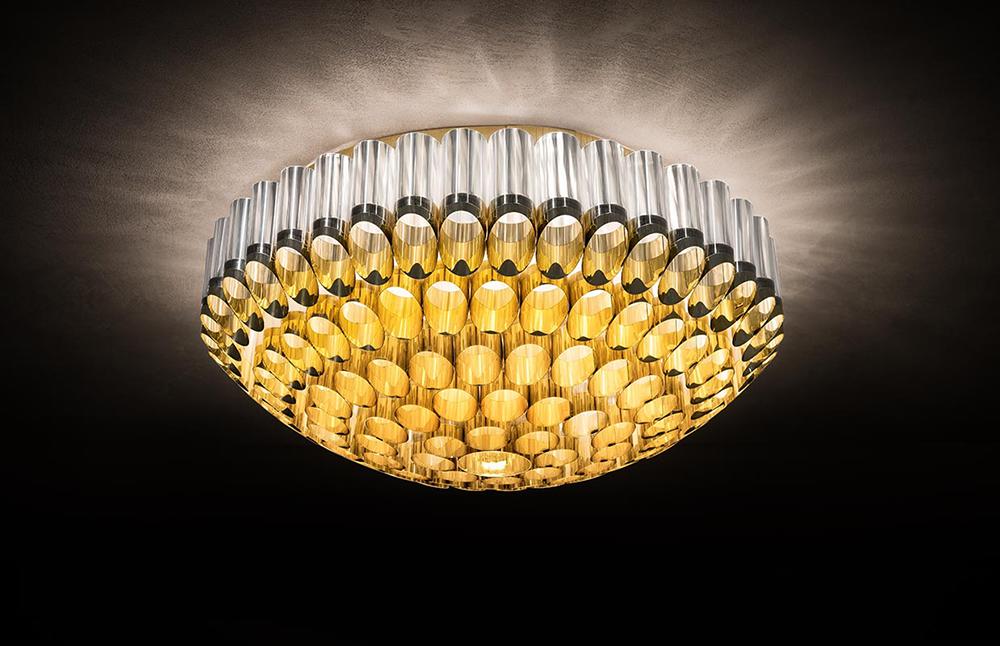 SLAMP lampe de plafond ODEON 100 cm