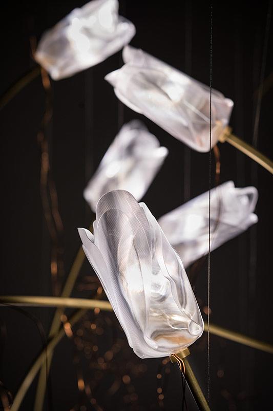 SLAMP lampe à suspension TULIP 14 LINEAR