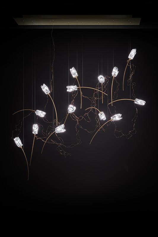 SLAMP lampe à suspension TULIP 14 ROUND