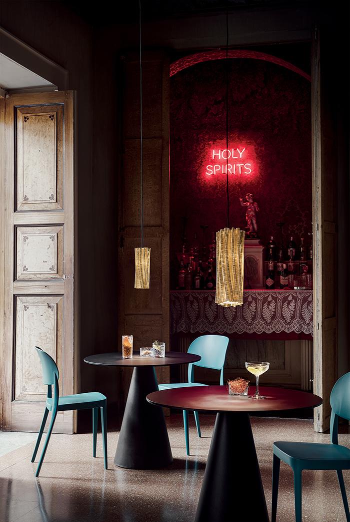 SLAMP lampe à suspension ACCORDEON VERTICAL