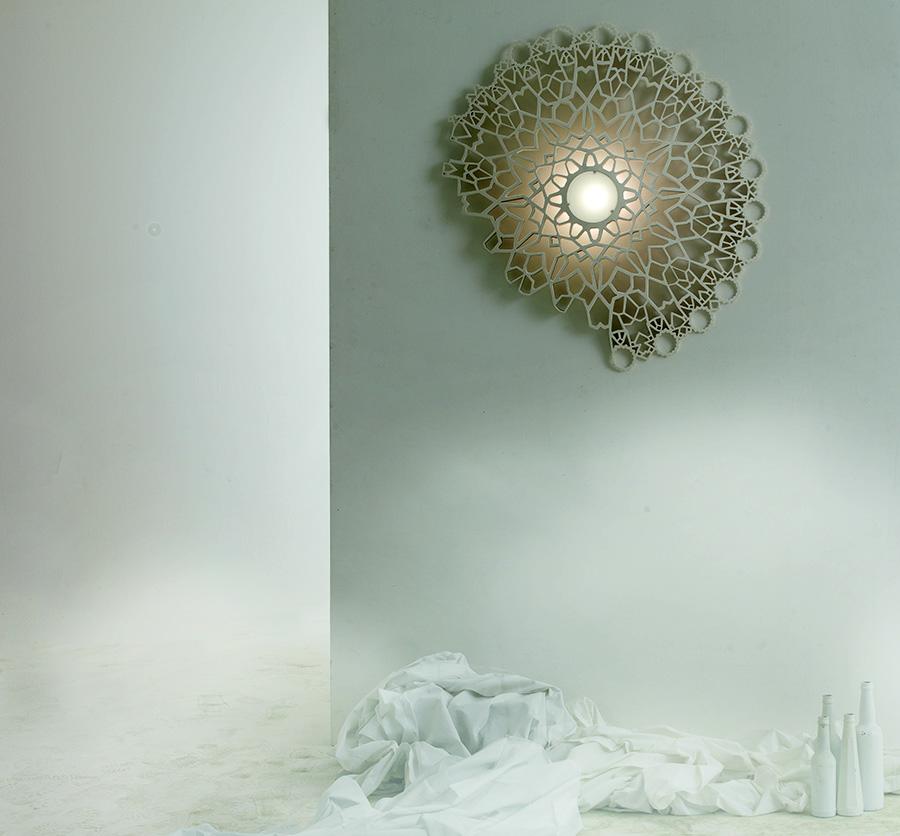 KARMAN lampe murale applique ou de plafond NOTREDAME SMALL