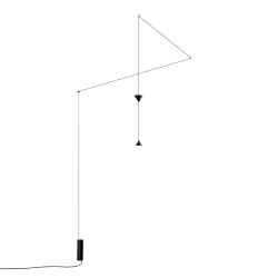 KARMAN lampe à suspension FILOMENA avec câble de prise