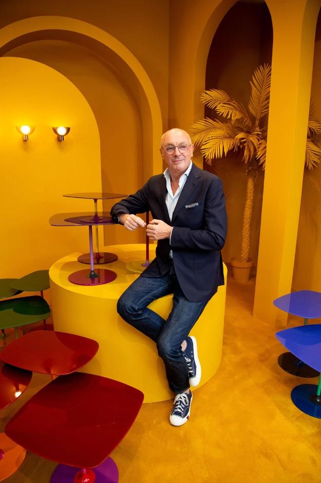 KARTELL table basse THIERRY 50 x 50 cm