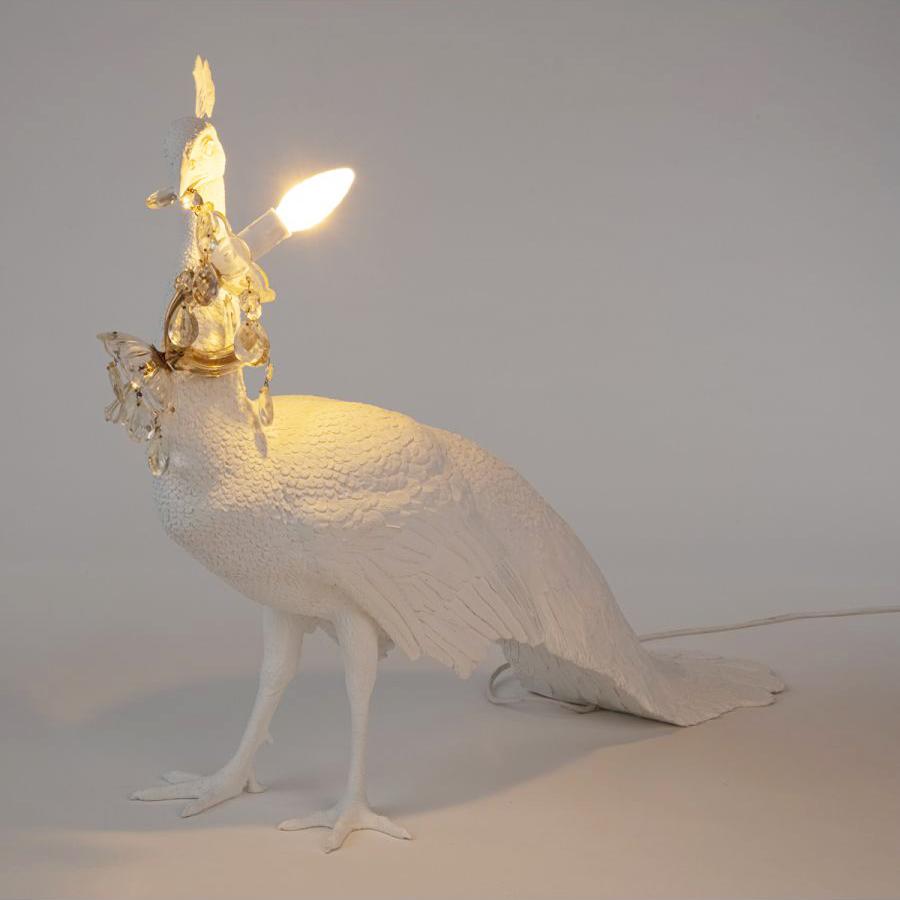SELETTI lampadaire PEACOCK
