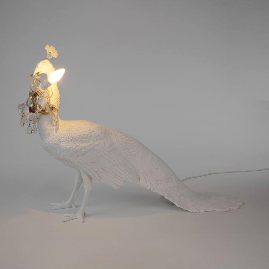 SELETTI lampadaire PEACOCK