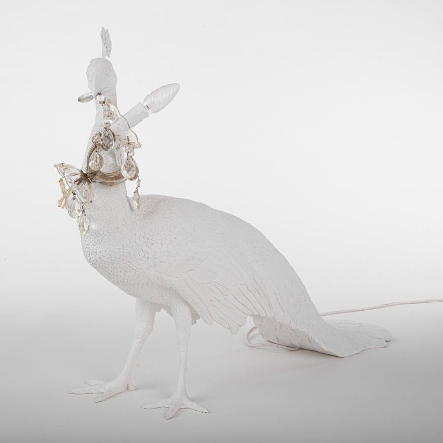 SELETTI lampadaire PEACOCK