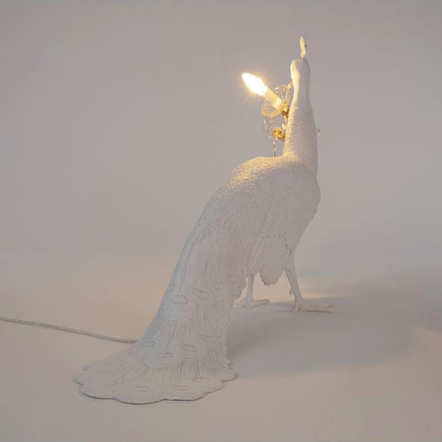 SELETTI lampadaire PEACOCK