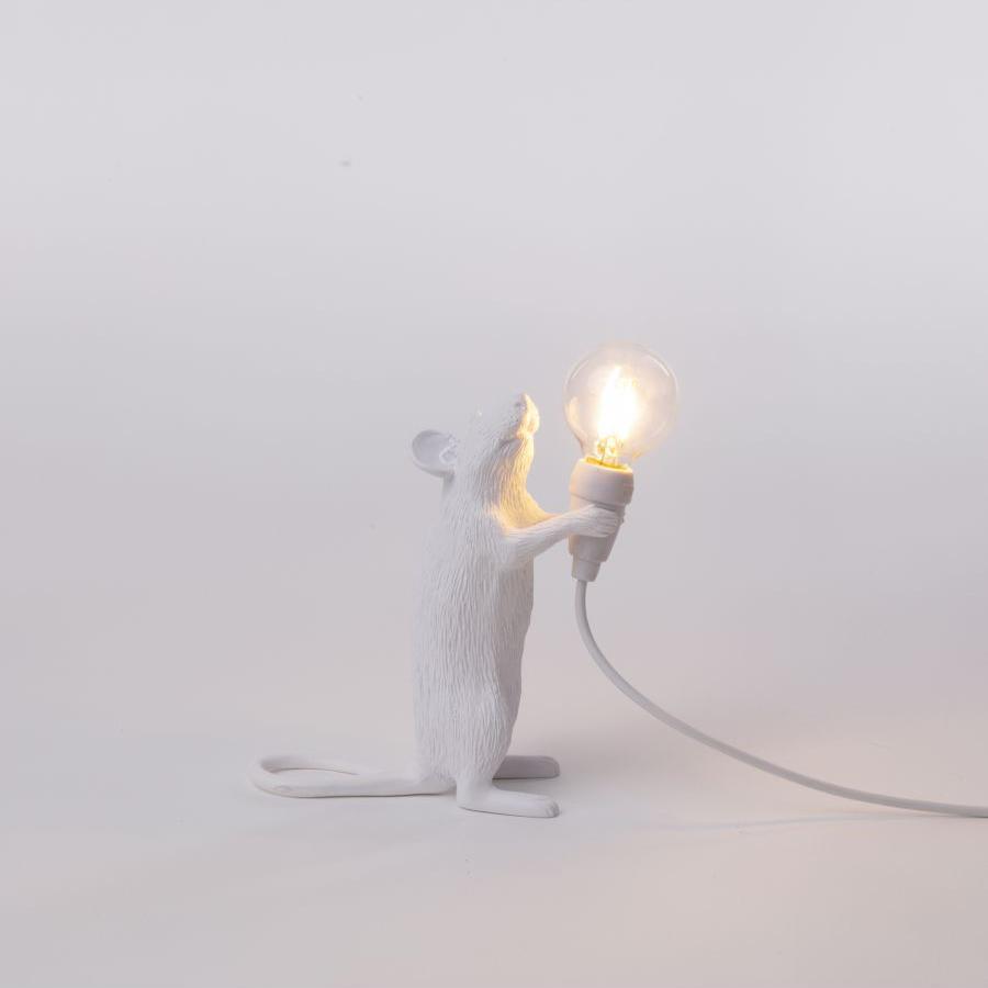 SELETTI lampe de table MOUSE LAMP STEP