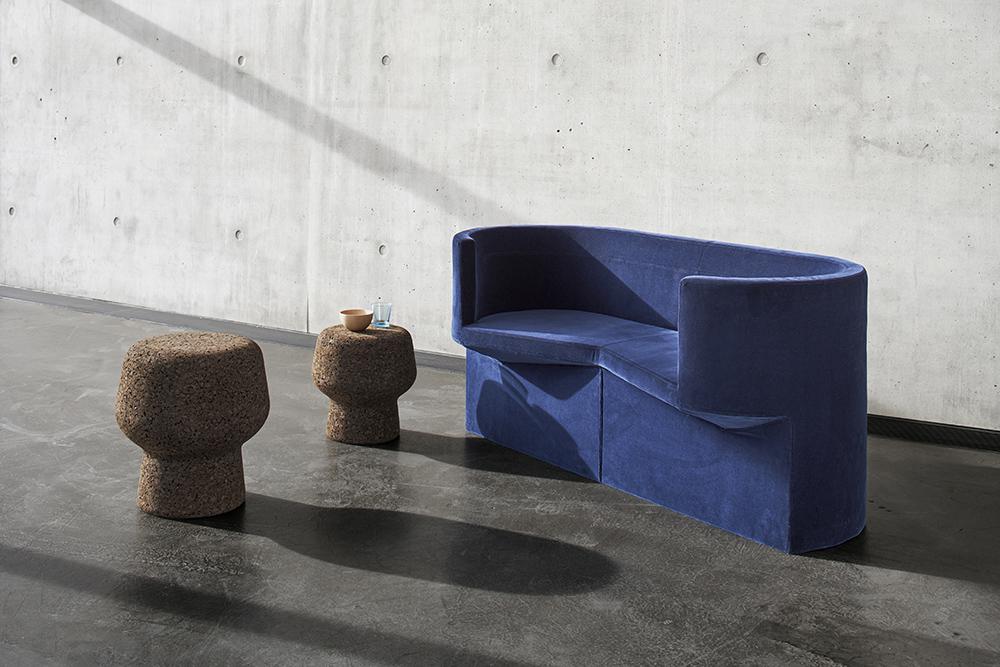 CLASSICON tabouret ou table basse CORKER