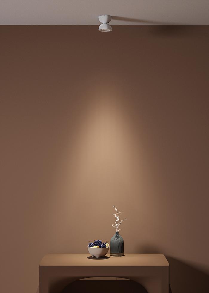 AXO LIGHT lampe murale applque ou au plafonde DODOT OPTIC-LENS 48°