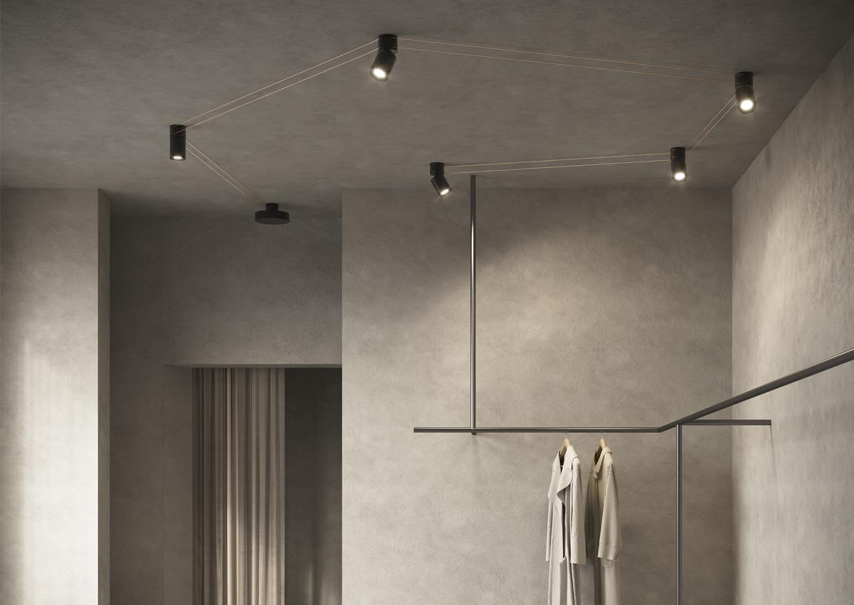 KDLN KUNDALINI set de 5 lampes au plafonde spots MITOS