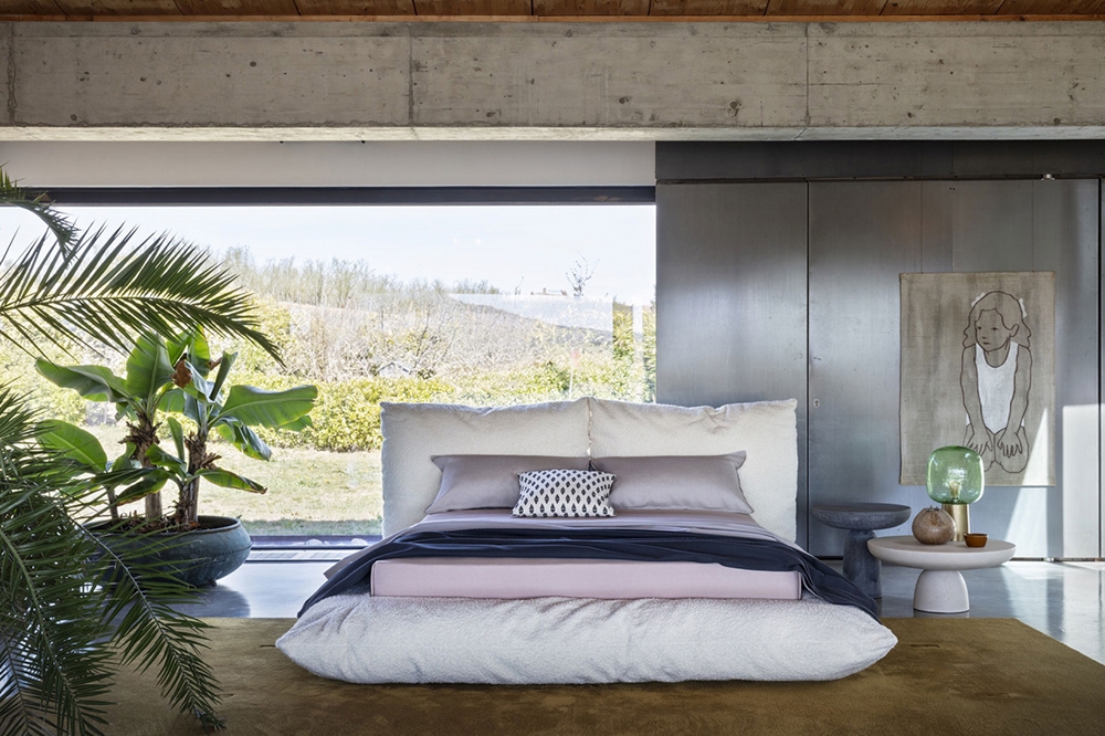 MOGG lit double ALBA avec sommier 160x200 cm