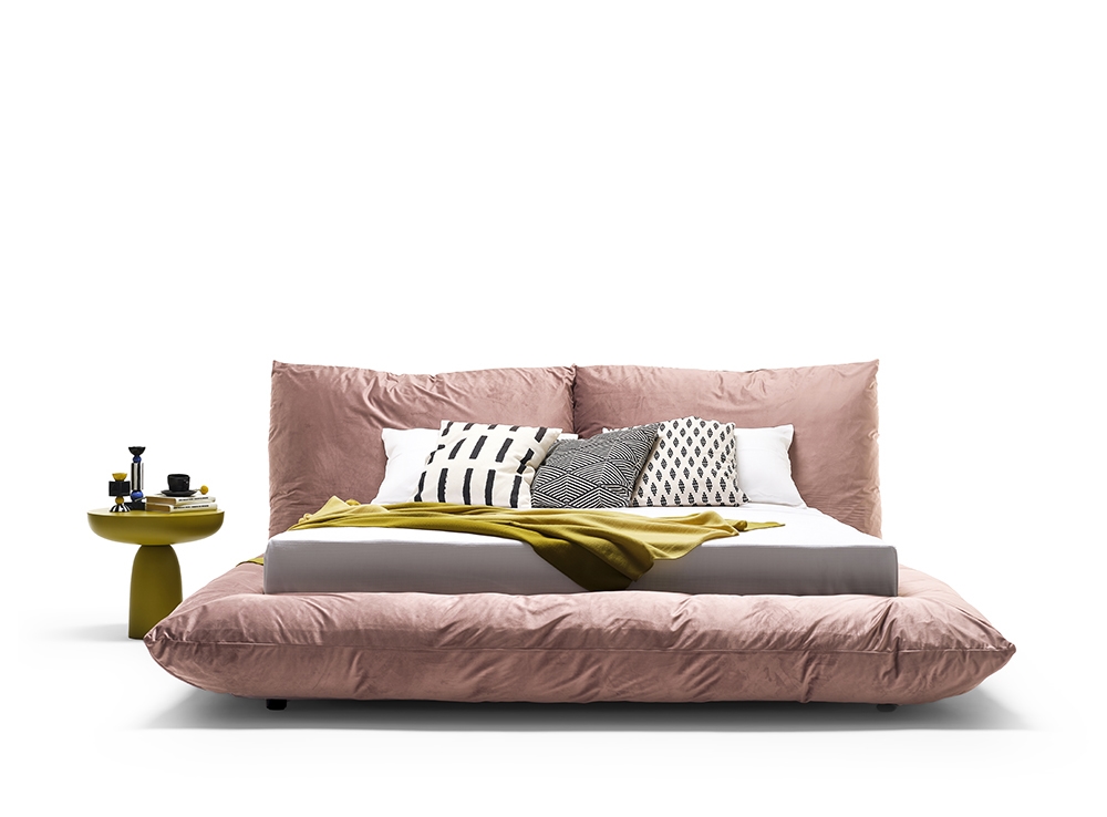 MOGG lit double ALBA avec sommier 160x200 cm