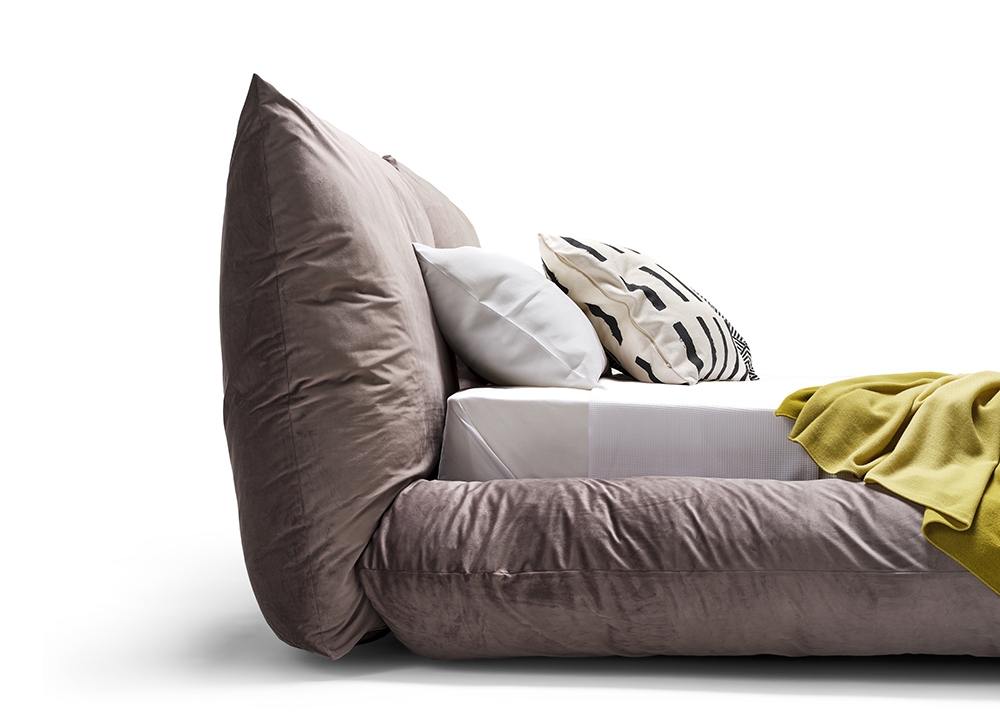 MOGG lit double ALBA avec sommier 160x200 cm