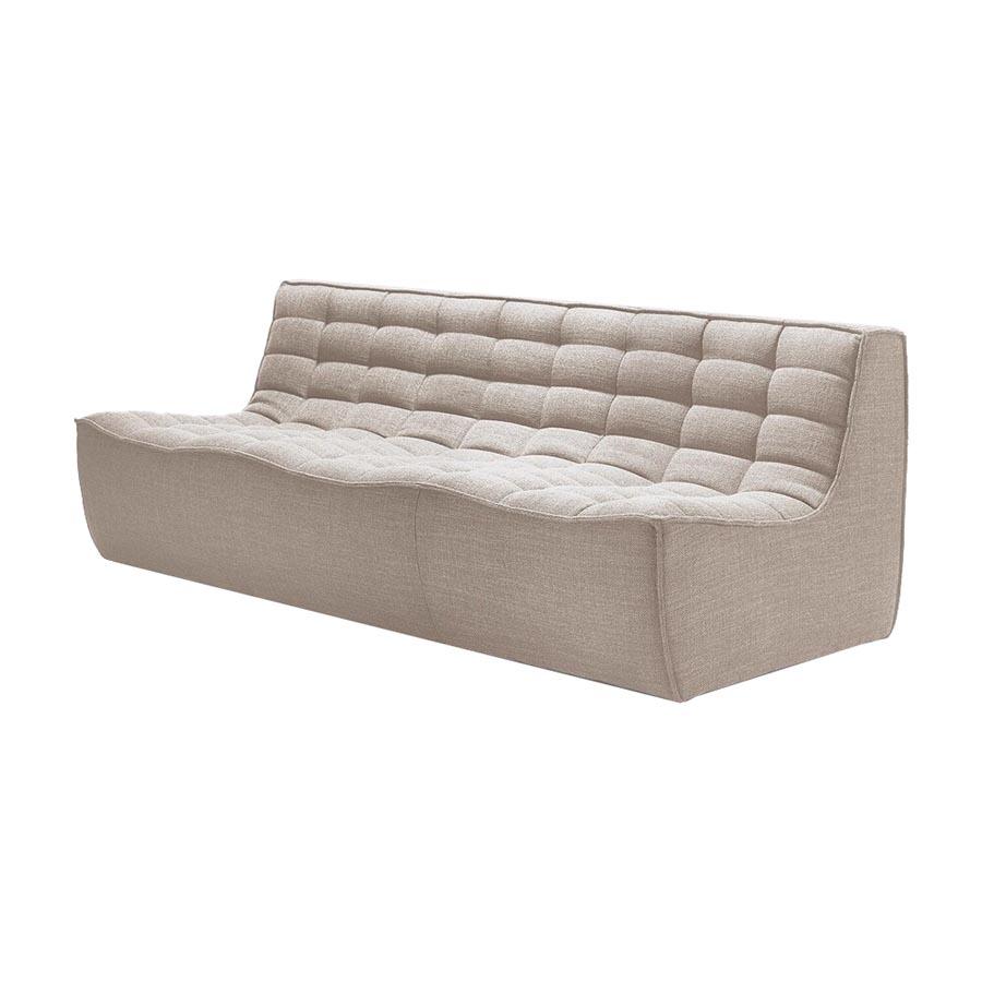 ETHNICRAFT canapé modulaire à 3 places N701