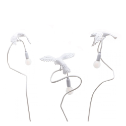 SELETTI lampe de table SPARROW avec serrer