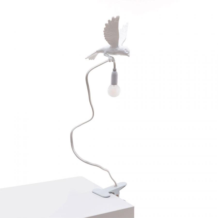 SELETTI lampe de table SPARROW avec serrer