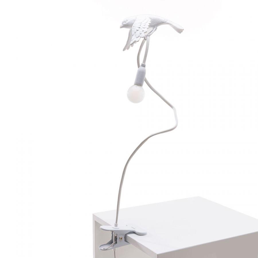 SELETTI lampe de table SPARROW avec serrer
