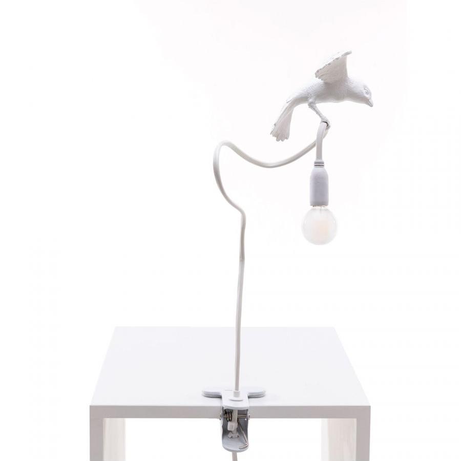 SELETTI lampe de table SPARROW avec serrer