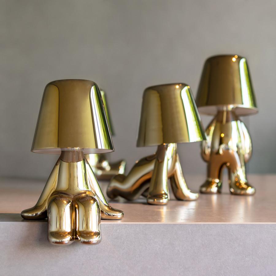 QEEBOO set de 5 lampes de table GOLDEN BROTHERS
