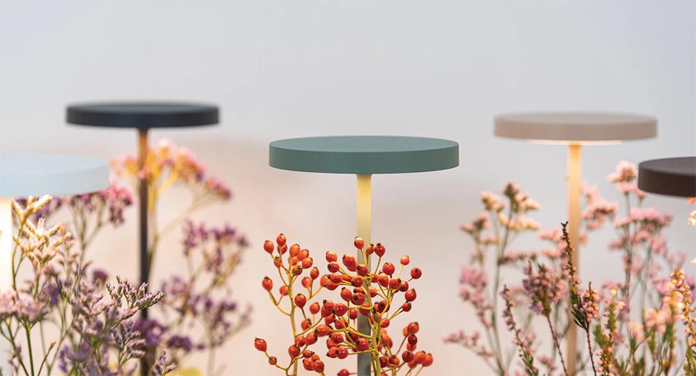 ZAFFERANO set de 3 lampes de table POLDINA REVERSO