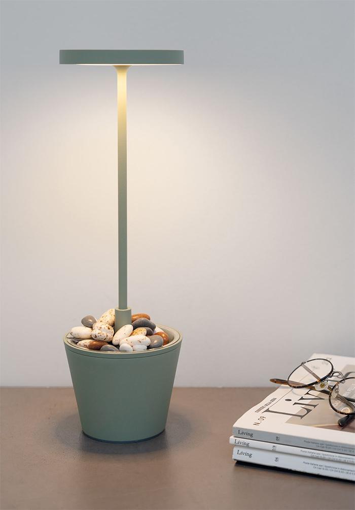 ZAFFERANO set de 3 lampes de table POLDINA REVERSO