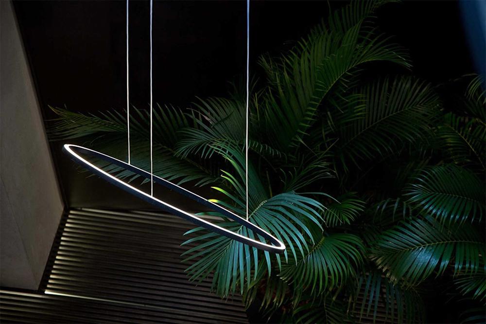 NEMO lampe à suspension ELLISSE MAJOR UPLIGHT