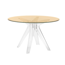 KARTELL table SIR GIO avec plateau rond