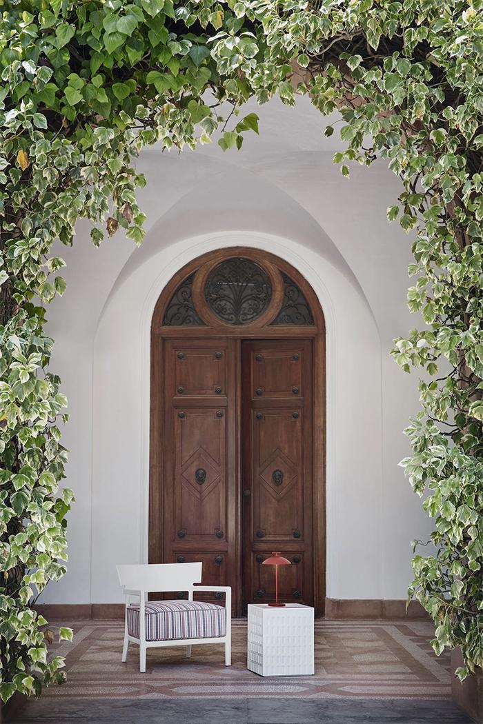 KARTELL fauteuil pour l'éxterieur CARA OUTDOOR MAT