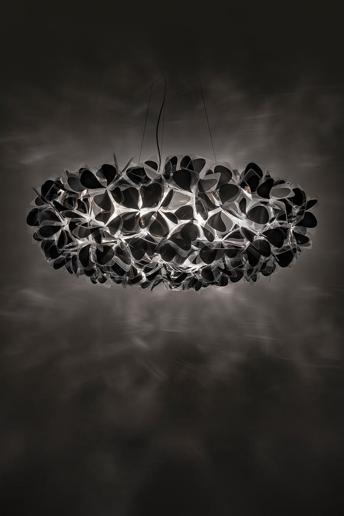 SLAMP lampe à suspension CLIZIA XL MAMA NON MAMA BLACK