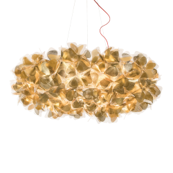 SLAMP lampe à suspension CLIZIA XL MAMA NON MAMA GOLD