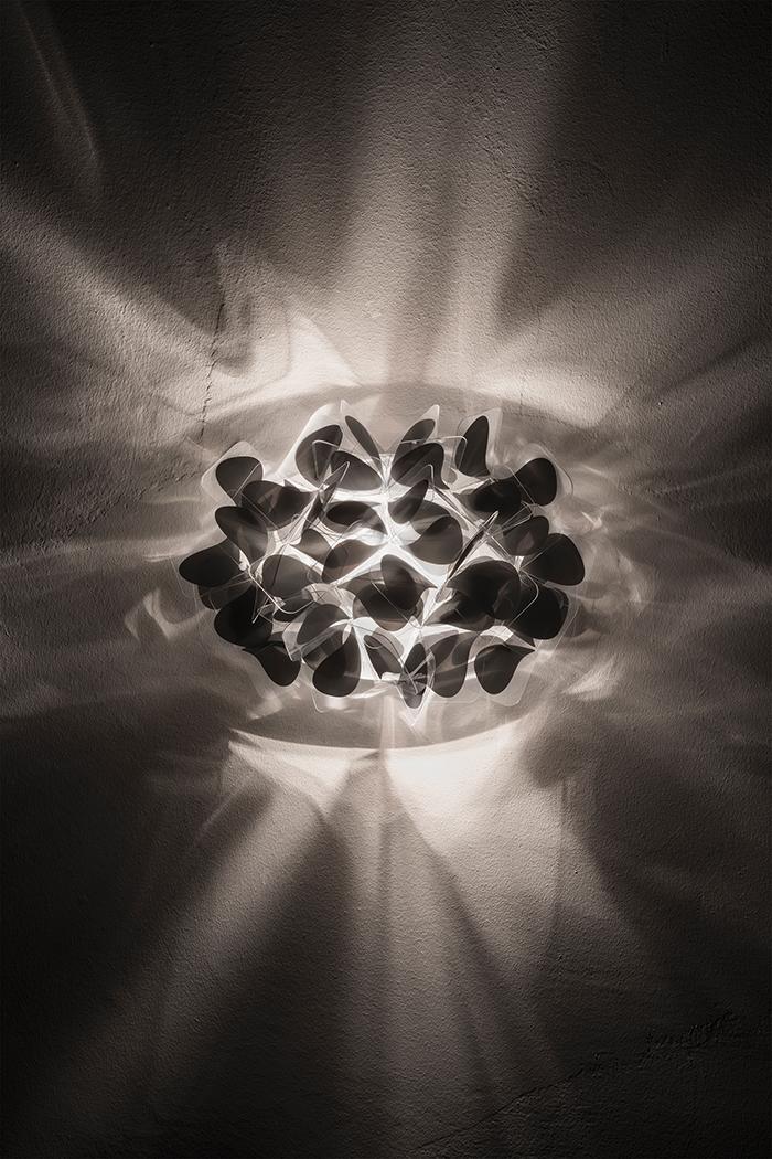 SLAMP lampe murale applique CLIZIA APPLIQUE MAMA NON MAMA BLACK