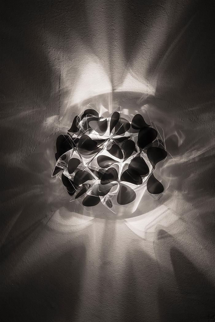 SLAMP lampe murale applique CLIZIA APPLIQUE MAMA NON MAMA BLACK