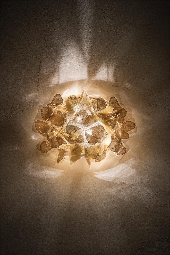 SLAMP lampe murale applique CLIZIA APPLIQUE MAMA NON MAMA GOLD