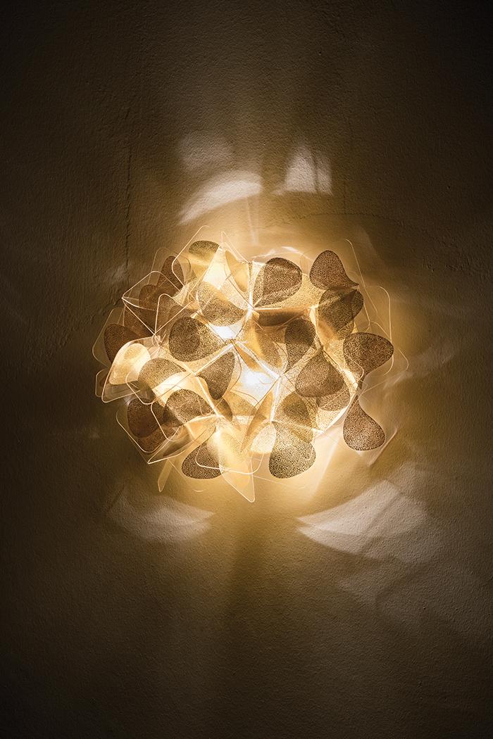 SLAMP lampe murale applique CLIZIA APPLIQUE MAMA NON MAMA GOLD