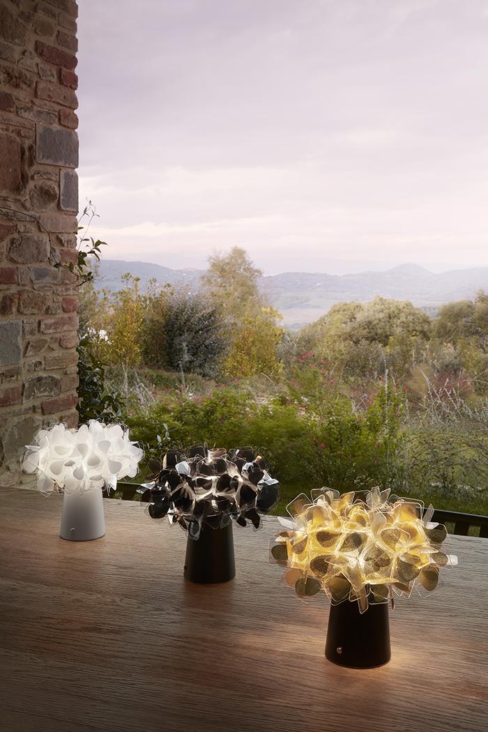 SLAMP lampe de table CLIZIA BATTERY POWERED MAMA NON MAMA BLACK