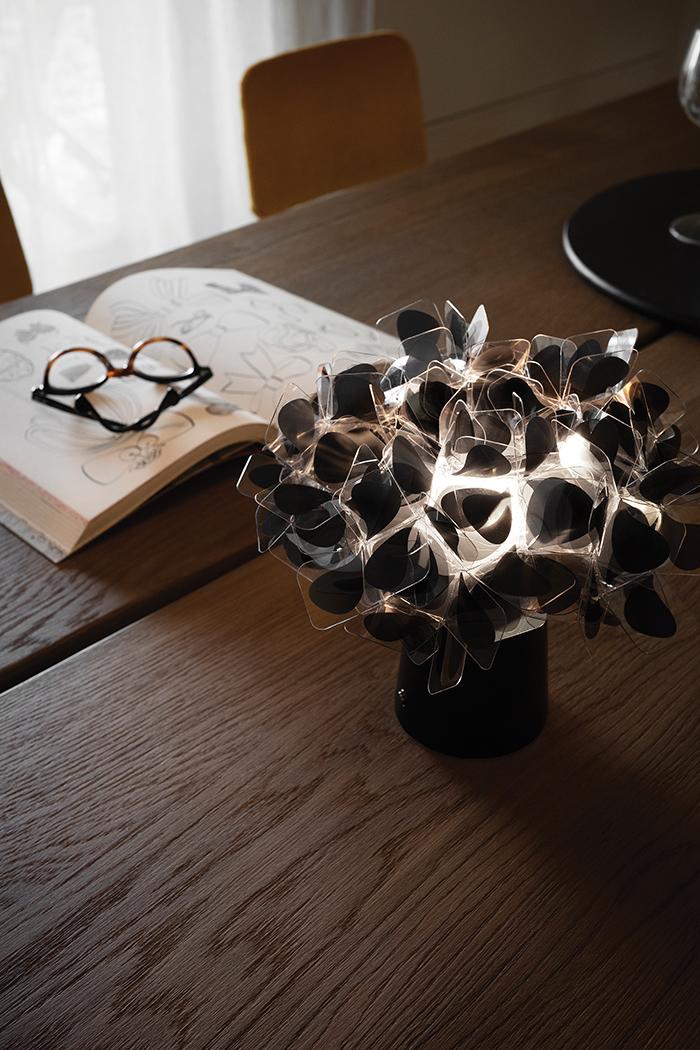 SLAMP lampe de table CLIZIA BATTERY POWERED MAMA NON MAMA BLACK