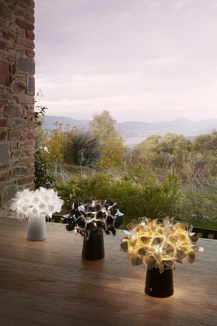 SLAMP lampe de table CLIZIA BATTERY POWERED MAMA NON MAMA GOLD