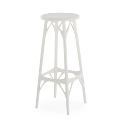 KARTELL set de 2 tabourets A.I. STOOL LIGHT H 75 cm