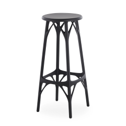 KARTELL set de 2 tabourets A.I. STOOL LIGHT H 75 cm