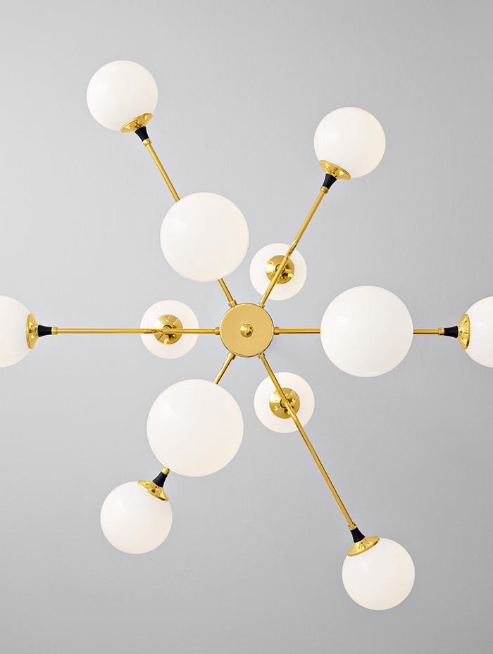 STILNOVO lampe à suspension GALASSIA 120 cm