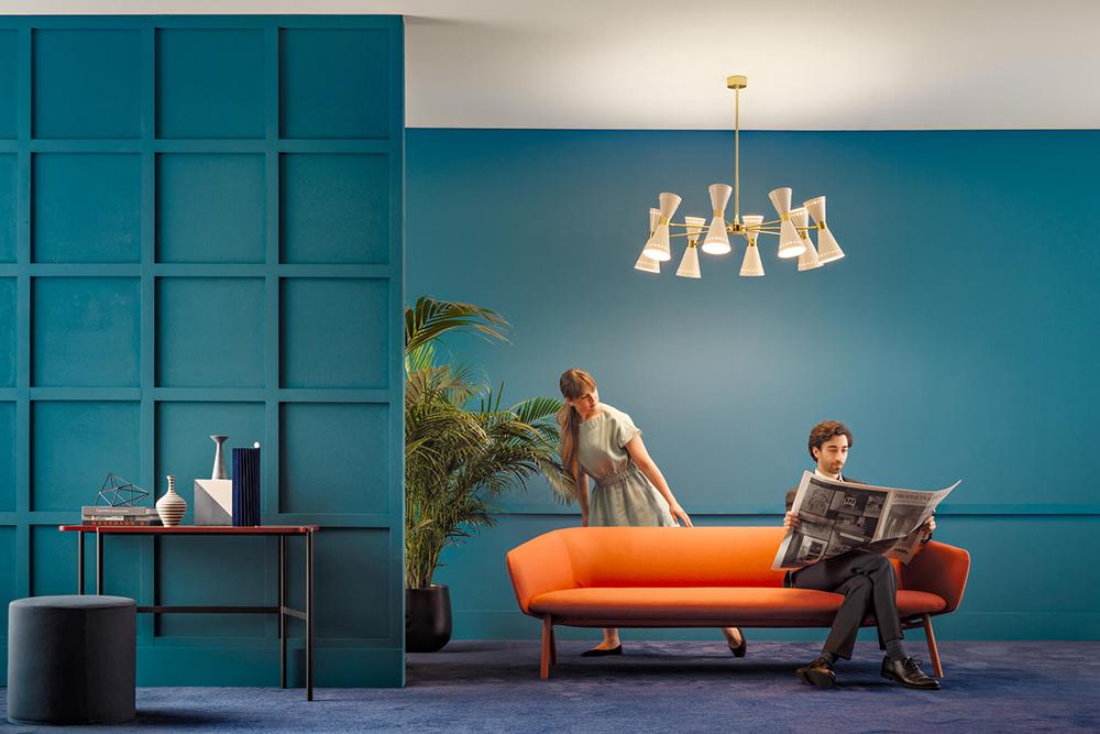 STILNOVO lampe à suspension MEGAFONO Ø 99 cm